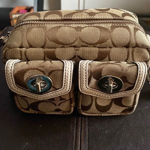 Coach makeup or clutch bag